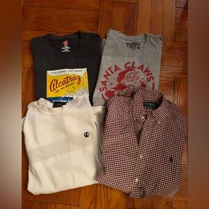 BUNDLE MENS SIZE MEDIUM SHIRTS